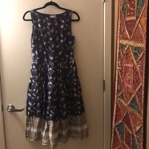 EShakti Cotton Paisley Dress